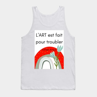 Art is made to disturb V Tank Top